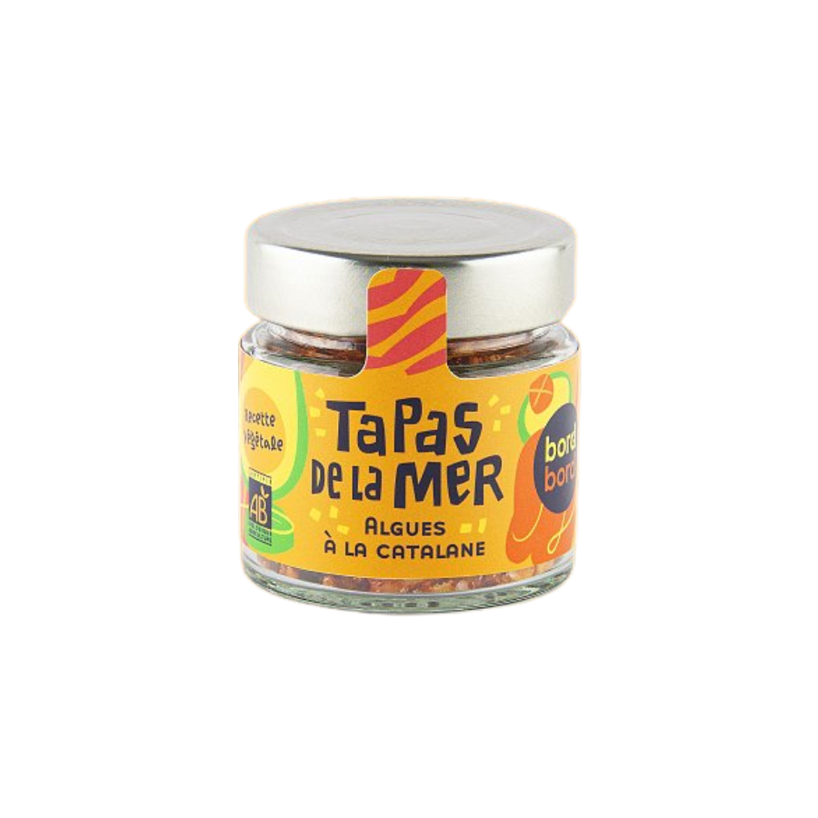 francia alga tapas vegán katalán ízesítéssel