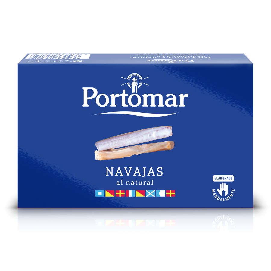spanyol borotvakagyló konzerv tengervízben