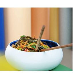 Chop suey zöldségekkel és algaspagettivel