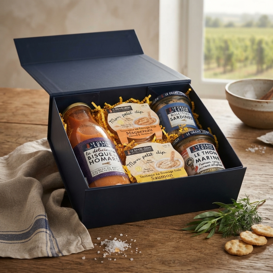 francia gourmet halkülönlegesség ajándékcsomag