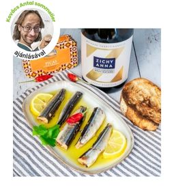 csőröscsuka-konzerv Kovács Antal sommelier bajnok ajánlásával