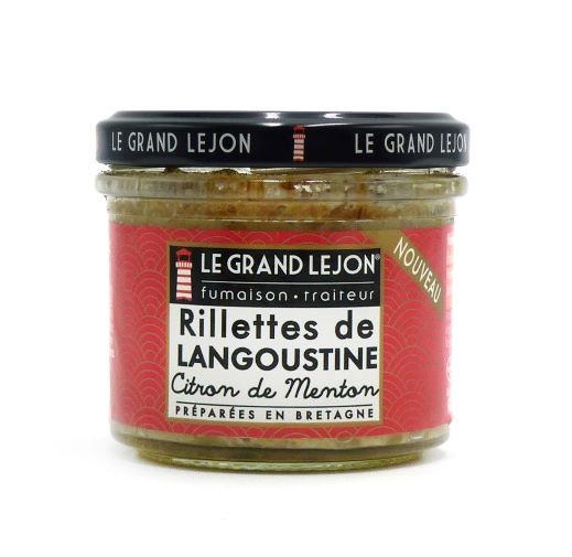 Francia gourmet languszta rilette Manton-i citrommal