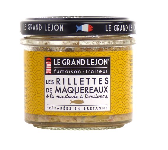 Makréla rilette magos mustárral (à l'ancienne)