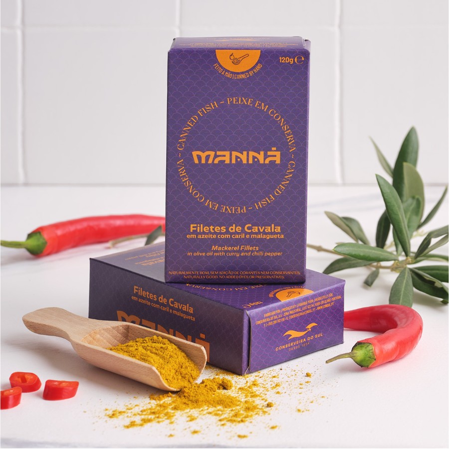 makrélakonzerv currys és chilis olívaolajban gluténmentes