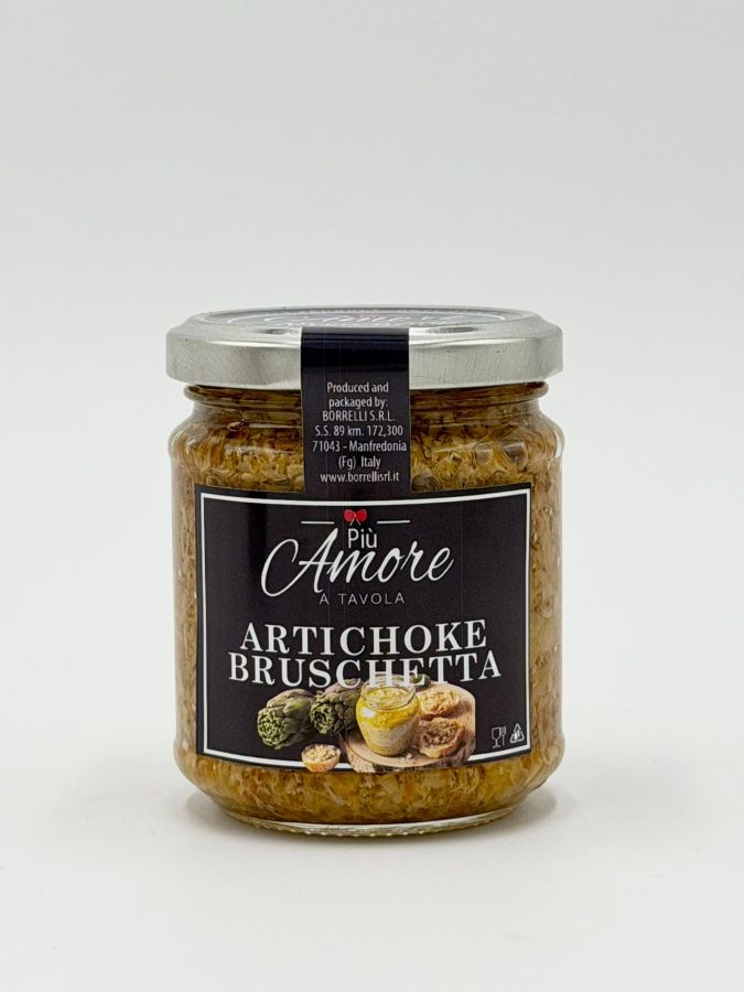 olasz articsóka bruschetta extra szűz olívaolajjal