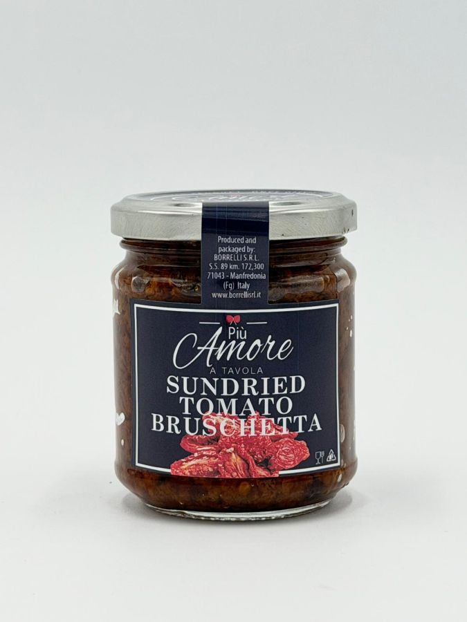 olasz szárított paradicsomos bruschetta extra szűz olívaolajjal