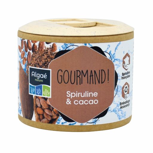 Francia gourmet spirulina zsírtalanított kakaóval