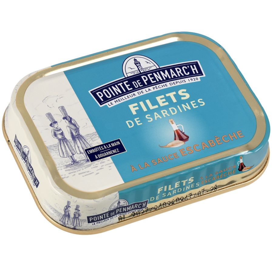 francia gourmet szardíniafilé Escabeche szószban