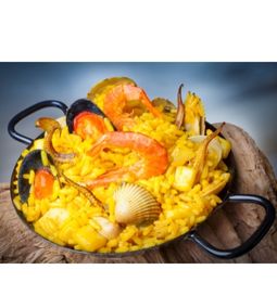 szívkagyló paella-ban felhasználva