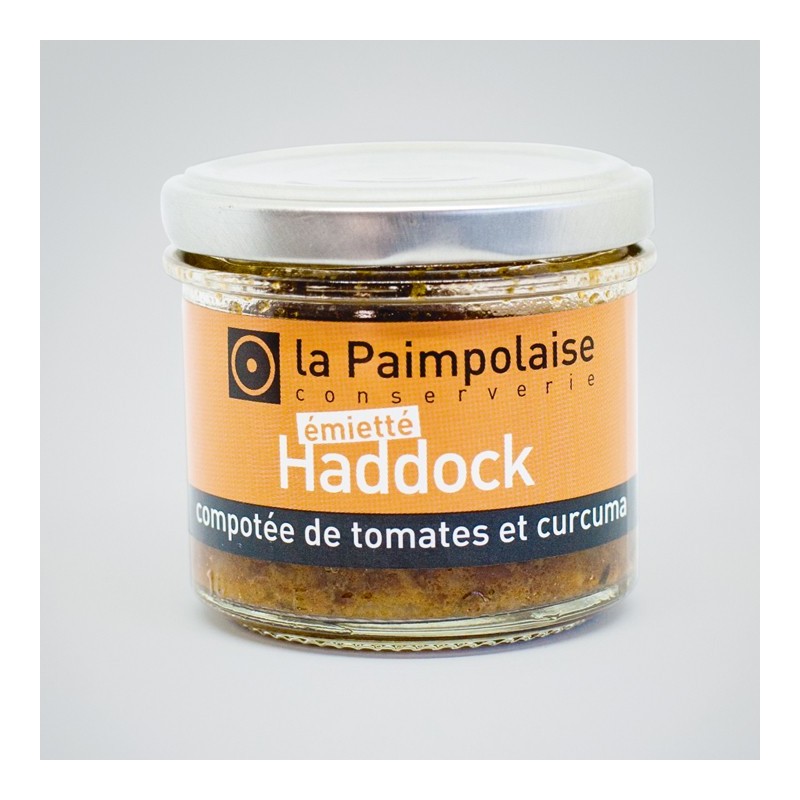 gourmet tőkehalkrém paradicsomkonfittal és kurkumával francia