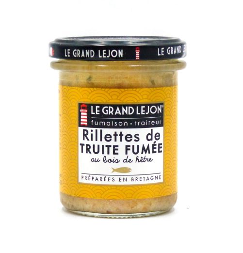 Francia gourmet füstölt pisztráng rilette citrommal
