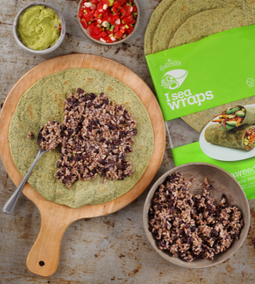 vegán babos burrito algawrapban